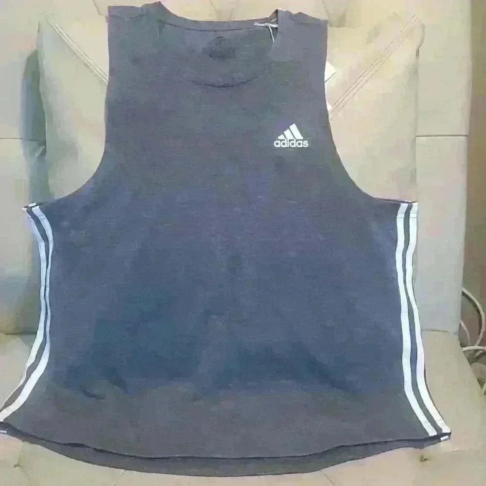 Adidas gray Tank Top sz XL - Picture 2 of 2